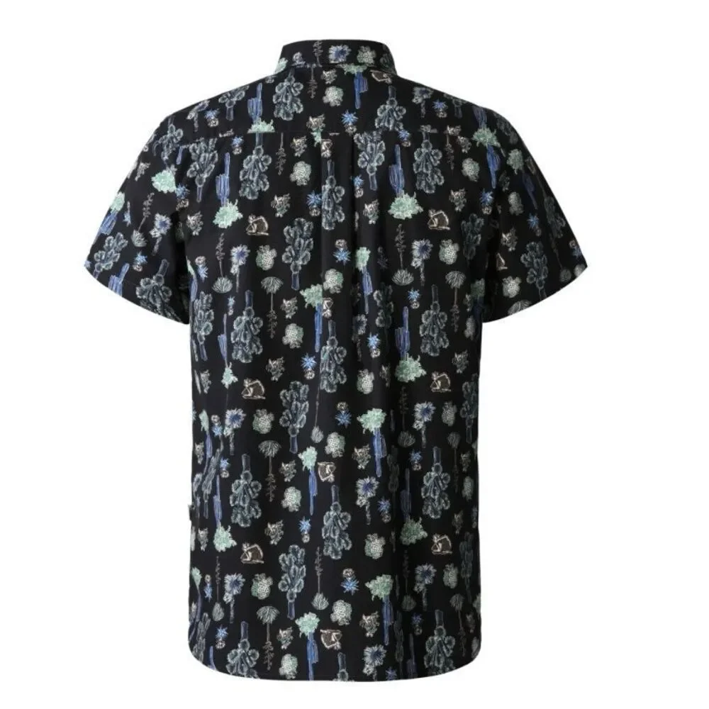 THE NORTH FACE HERREN SHIRT M S/S BAYTRAIL PATTERN SHIRT NWT Small